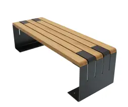 Скамейка стальная «Стиль» без спинки