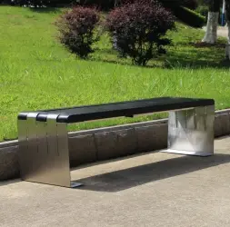 Скамейка стальная «Стиль» без спинки