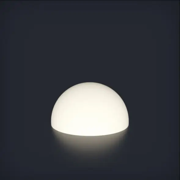 Полусфера Como 400 мм с подсветкой Подсветка: RGB/W, ландшафтное крепление