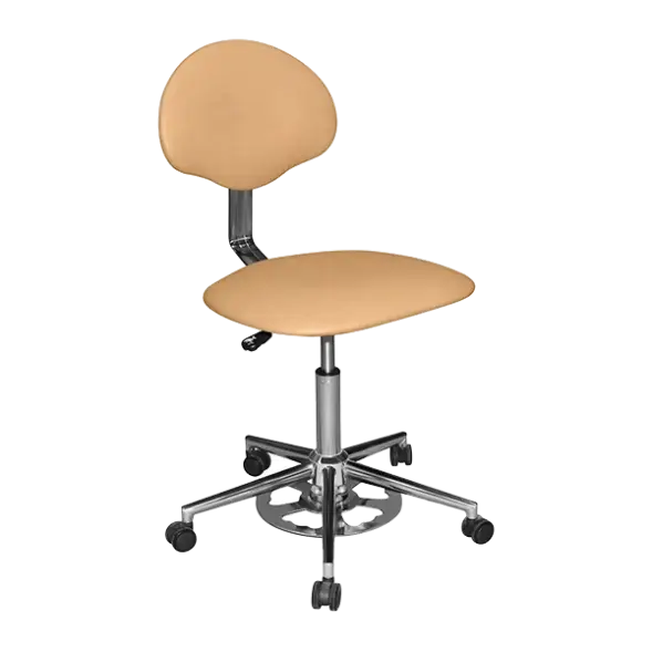 Кресло с ножным подъемом КР12 (обивка) бежевое [10695]