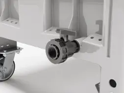 Контейнер iBox 1200х800х800 сплошной на полозьях с краном 1"