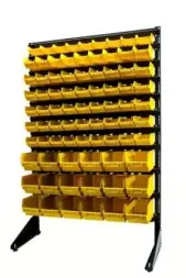 Стеллаж с пластиковыми ящиками 1501-1/6/3 G