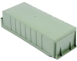 Пластиковый ящик 600х240х155 складской, со вставками для разделителей