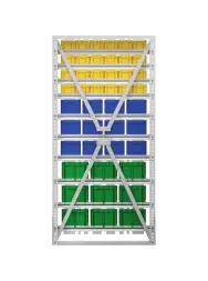 Стойка 735х1500 Стелла-техник А1-04-03-03 односторонняя