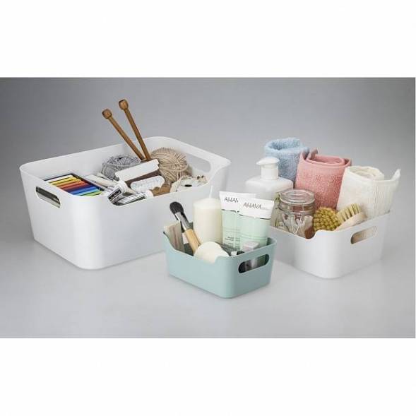 Корзинка универсальная SCANDI, 1,2л, серый