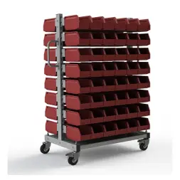 Стеллаж мобильный №209 (1415х950х610)