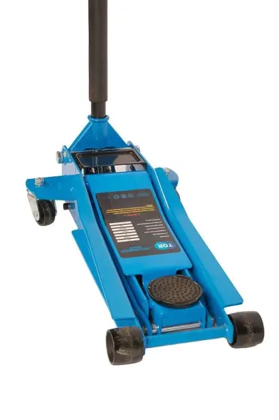 Домкрат гидравлический подкатной TOR DPJ г/п 3,0 т 75-505 мм двойной (A)