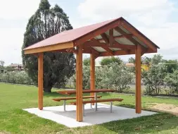 Навес «Дубрава» 3,65 х 6,0 х 2,5 м