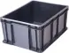 Ящик пластиковый сплошной, 400×300×180 мм, 16.6 л, белый [702.03.02 М]
