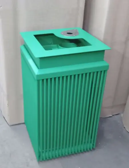 Урна-пепельница Авиапарк, с пепельницей, 60 л