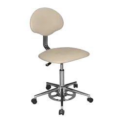 Кресло с ножным подъемом КР12 (обивка) кремовое [10698]