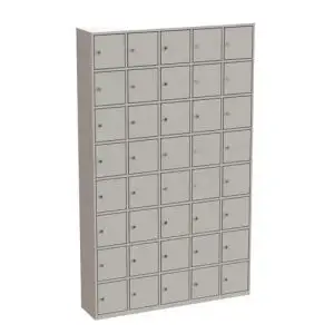 Шкаф для хранения мобильных телефонов ШТ-40 1800x1100x250 мм Серый