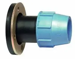 Муфта обжимная с фланцем 90х3"