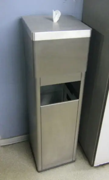 Урна для салфеток Блеск-1, с емкостью