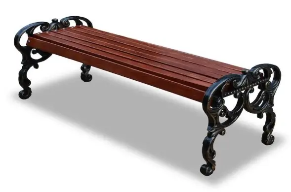 Банкетка чугунная «Трон» 1,5 м