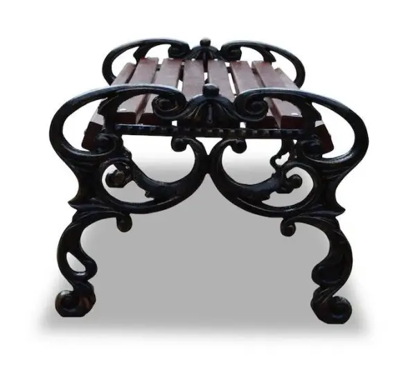 Банкетка чугунная «Трон» 1,5 м