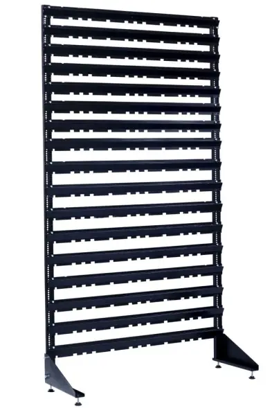 Стеллаж с пластиковыми ящиками 1801-7/9/0 Z-S