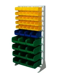 Стойка с пластиковыми ящиками Стелла-техник А1-05-01-04