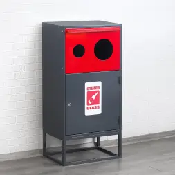 Контейнер для раздельного сбора отходов КРС-400-1 СТЕКЛО