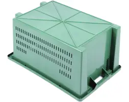 Пластиковый ящик 600х400х300 конусный с перфорацией стенок