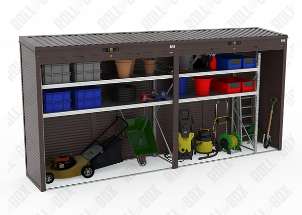 Шкаф уличный ROLL‑BOX VILLAGE ROOF XL-2.2