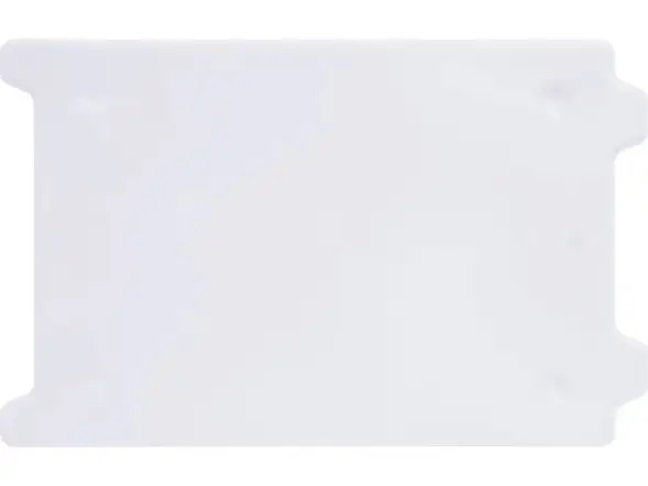 Ящик пластиковый сплошной с гладким дном, 600x400x400 мм, 75 л, белый [605 ГД м]