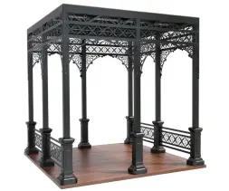 Беседка «Сити» квадратная, 8 опор Без подиума