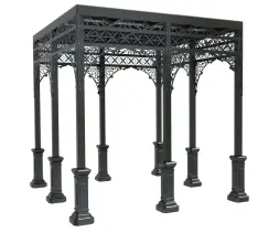Беседка «Сити» квадратная, 8 опор Без подиума