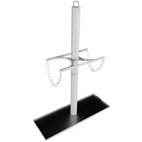 Стойка для баллонов ПБП-07-02 690x340x1320 мм Серый