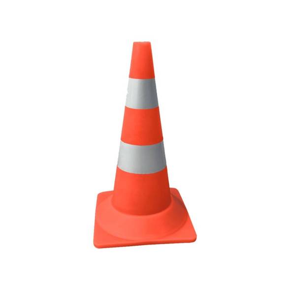 Конус дорожный 520 мм, 2 светоотражающих полосы