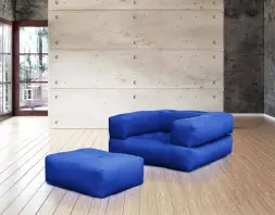 Кресло-матрас Кубис Бостон василек