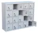 Шкаф для хранения мобильных телефонов на 20 ячеек 580x720x200 мм Серый