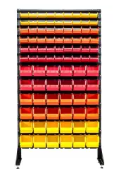 Стеллаж с пластиковыми ящиками 1801-2/4/6 Kombo