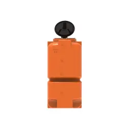 Емкость ST 2000л с откидной крышкой оранжевая