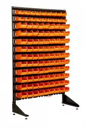 Стеллаж с пластиковыми ящиками 1501-2/10/0 O
