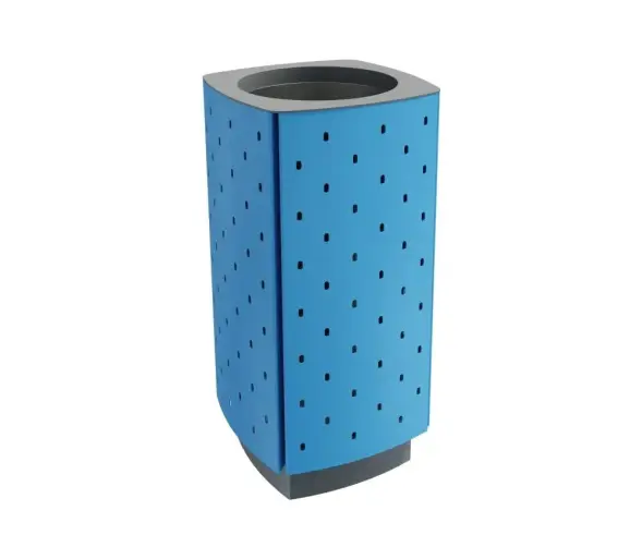 Урна стальная «Стеллар» квадратная