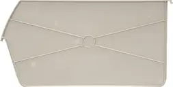 Разделитель по длине для ящика 5004 литьевой PP мм, белый