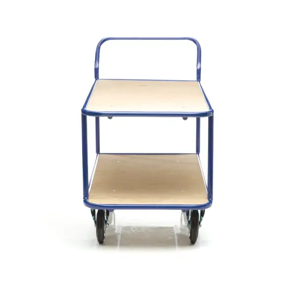 Тележка 2-х ярусная с фанерными платформами Стелла-техник КП-2-Ф-5-8-200-И, (500х800)