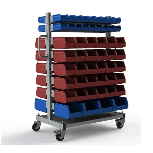 Стеллаж мобильный №221 (1415х950х610)