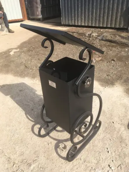 Уличная урна для мусора «Валюта»