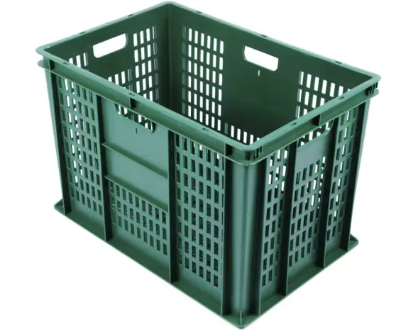 Пластиковый ящик 600х400х410 перфорированный
