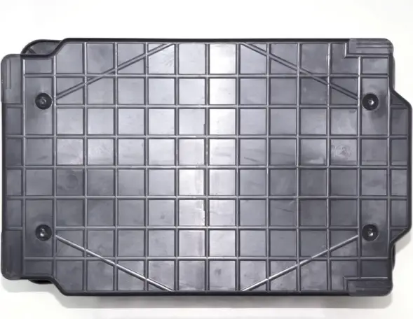 Ящик пластиковый сплошной, 600x400x300 мм, 52 л, черный [218-1]