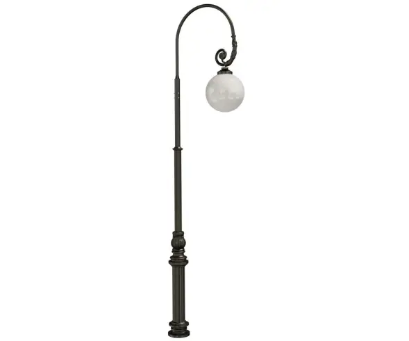 Фонарный столб А-01 со светильником 3,516 м