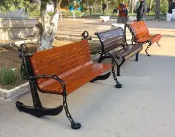 Скамейка чугунная «Якорь» 1,5 м