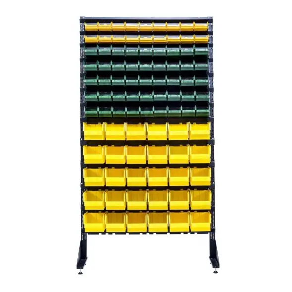 Стеллаж с пластиковыми ящиками 1801-2/5/5 G-Z