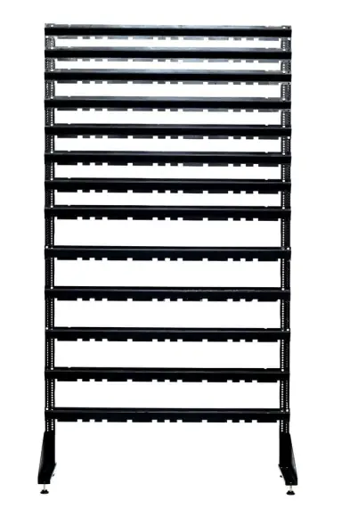 Стеллаж с пластиковыми ящиками 1801-2/5/5 G-Z