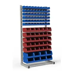 Стеллаж односторонний №62 (1835х950х510)