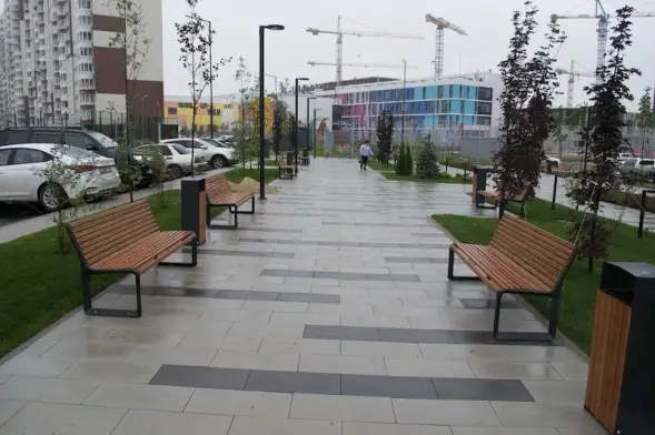 Урна стальная «Новая Москва» Объём: 25 литров