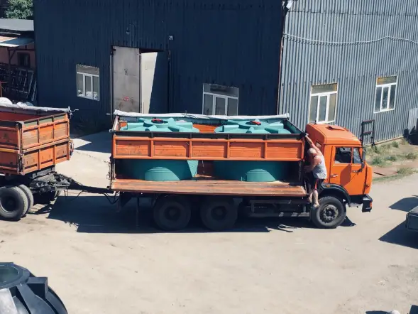 Изотермическая емкость. Кассета 2*5000 л