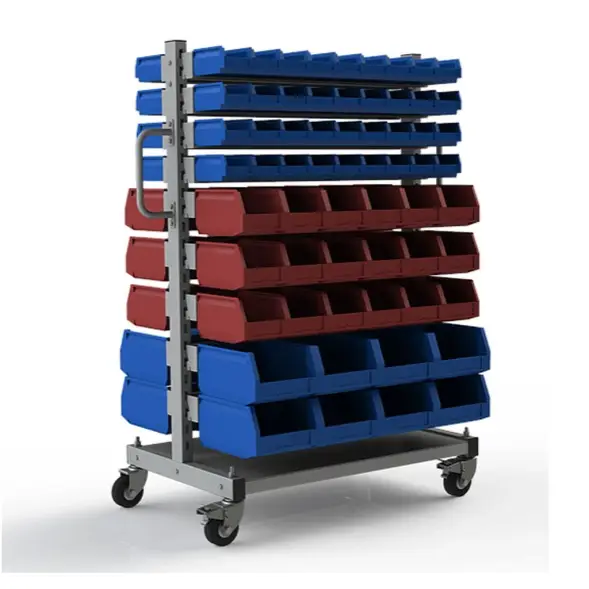 Стеллаж мобильный №224 (1415х950х610)